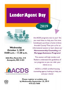 Lender/Agent Day