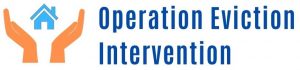 "Operation Eviction Intervention" logo