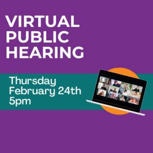 blog banner-virtual public hearing Thursday February 24th 5pm